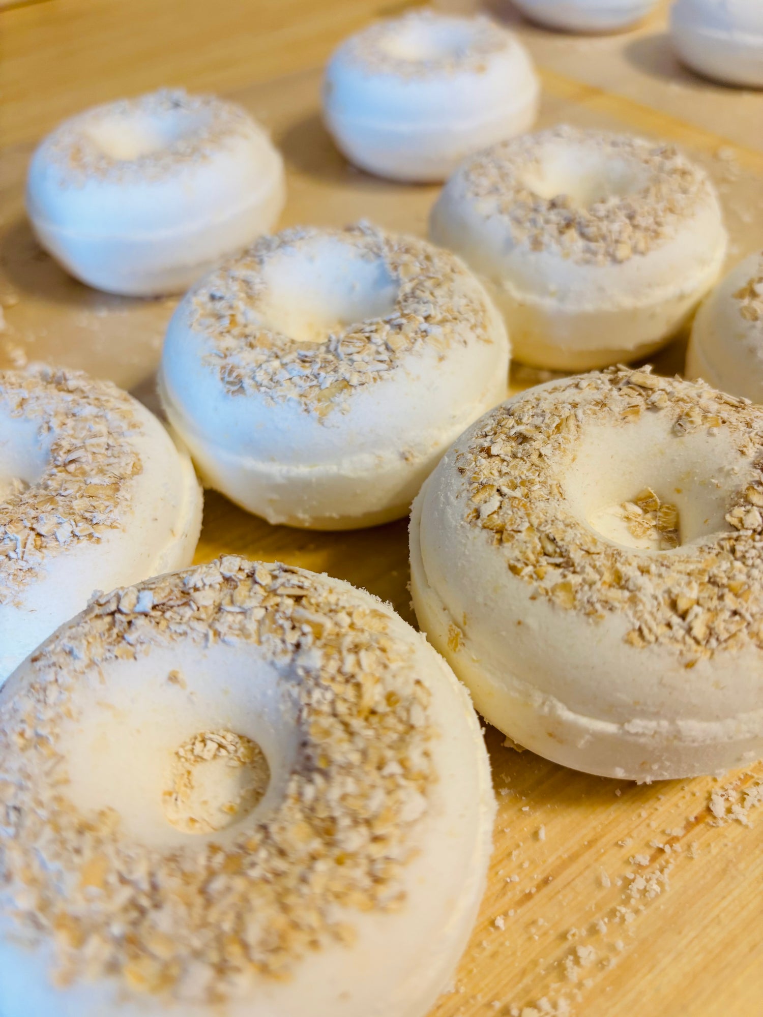 Goat milk bath bomb