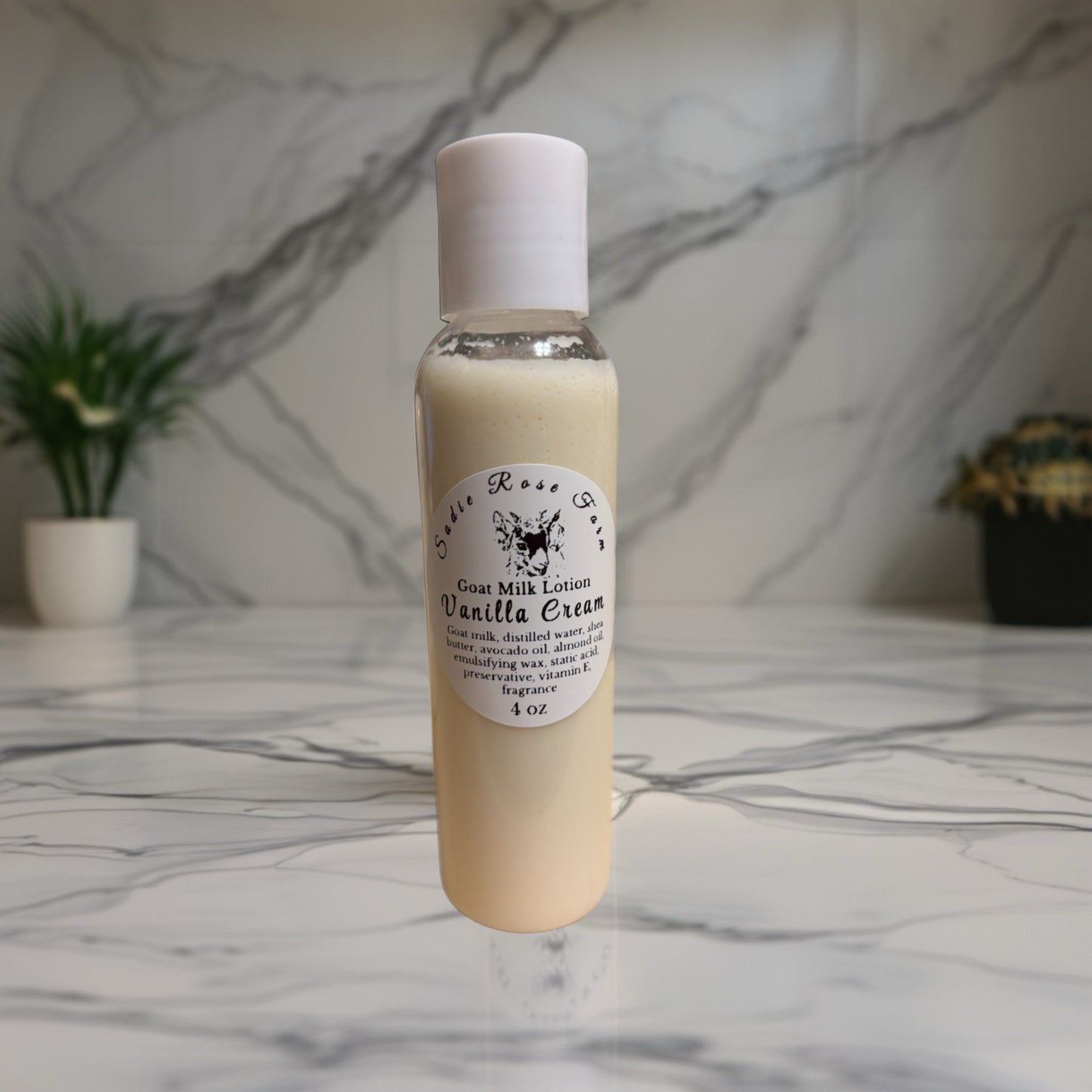 Goat milk lotion Vanilla Cream