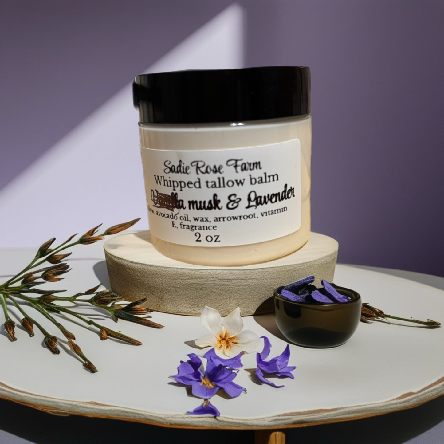 Whipped Tallow Balm Musk & Lavender