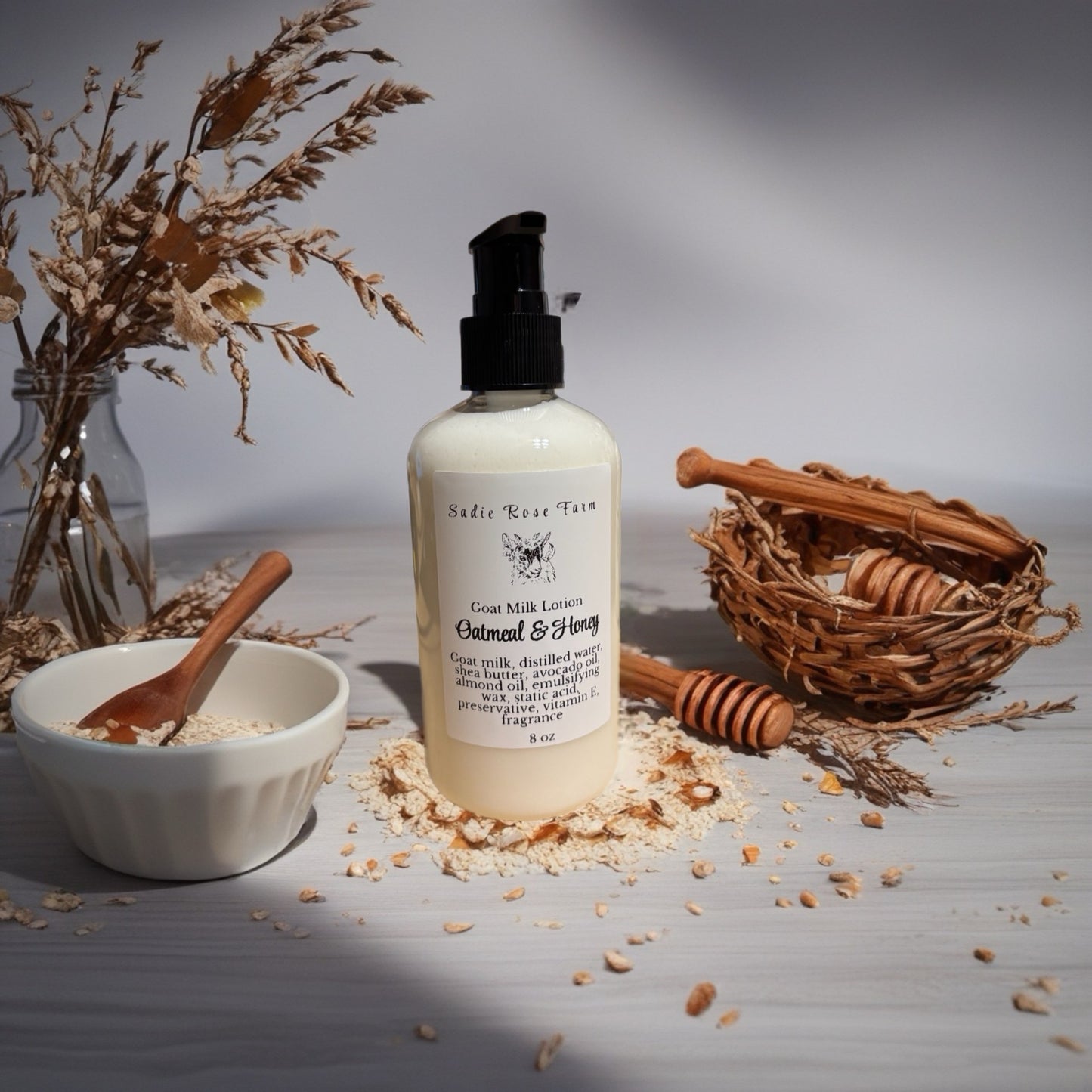 goat milk lotion Oatmeal & Honey